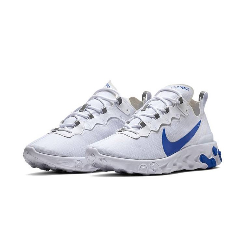 Nike React Element 55 White/Blue (Men’s US 9.5)